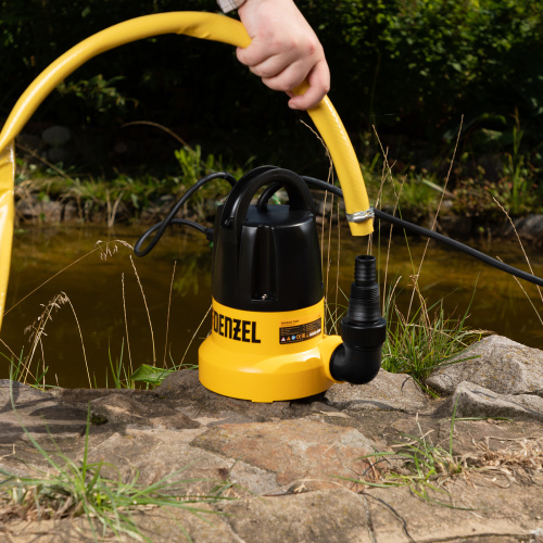 Дренажный насос DP500E, 500 Вт, подъем 7 м, 7000 л/ч Denzel по ценам производителя в Челябинске с доставкой по всей России