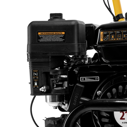 Мотоблок DPT-370X, 7 л.с, дисковое сцепление, ширина 90 см, глубина 35 см, фрез 3 х 4, ВОМ, передачи 3В/1Н Denzel по ценам производителя в Челябинске с доставкой по всей России