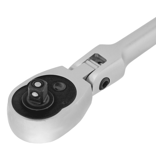 Ключ-трещотка шарнирный 1/4", СrV, 72 зуба, с быстрым сбросом, матовый хром Stels по ценам производителя в Челябинске с доставкой по всей России