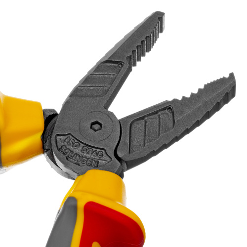 Плоскогубцы комбинированные, диэлектрические трехкомпонентные рукоятки до 1000 В, 165 мм Denzel по ценам производителя в Челябинске с доставкой по всей России