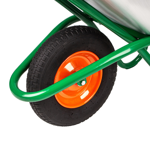 Тачка садово-строительная, усиленная, грузоподъемность 200 кг, объем 90 л Palisad по ценам производителя в Челябинске с доставкой по всей России