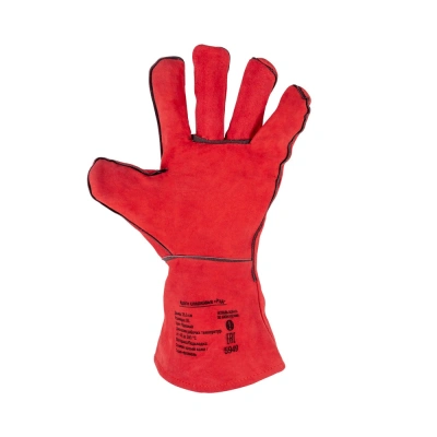 Краги спилковые "Рэд" FoxWeld по ценам производителя в Челябинске с доставкой по всей России