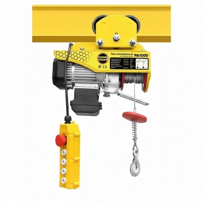 Мини таль передвижная OCALIFT PRO PA-1000 500/1000кг 12м 220в 1,95 кВт по ценам производителя в Челябинске с доставкой по всей России
