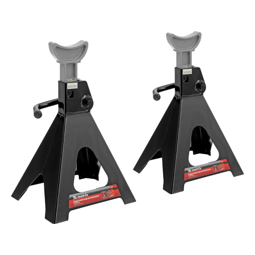 Подставки под машину регулируемые, 6 т, H подъема 400-605 мм, 2 шт Matrix по ценам производителя в Челябинске с доставкой по всей России