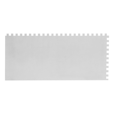 Гладилка из нержавеющей стали, 280 х 130 мм, деревянная ручка, зуб 6 х 6 мм Matrix по ценам производителя в Челябинске с доставкой по всей России