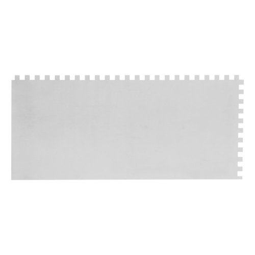 Гладилка из нержавеющей стали, 280 х 130 мм, деревянная ручка, зуб 6 х 6 мм Matrix по ценам производителя в Челябинске с доставкой по всей России