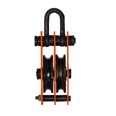 Блок шкивовый двухрольный с проушиной 1 т, D каната 6 - 7 мм, СибТаль по ценам производителя в Челябинске с доставкой по всей России