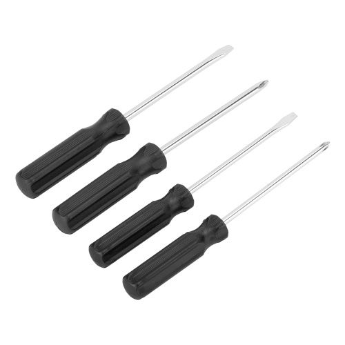 Набор отверток 4 шт, SL5 x 100.6 x 100, PH1 x 100, 2 x 100, углеродистая сталь, пластиковая рукоятка Sparta по ценам производителя в Челябинске с доставкой по всей России