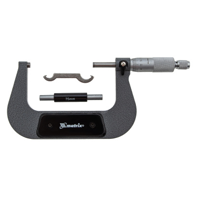 Микрометр механический,75-100 мм Matrix по ценам производителя в Челябинске с доставкой по всей России