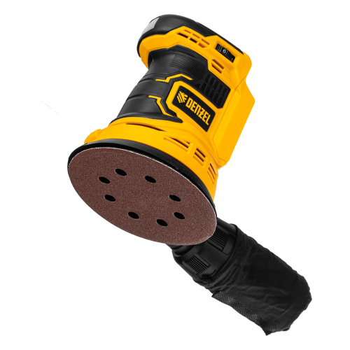 Машина шлифовальная эксцентриковая аккумуляторная COS-125-0, 18В Li-Ion Denzel по ценам производителя в Челябинске с доставкой по всей России