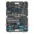 Набор инструментов, 1/4", 1/2", CrV, 120 зубьев, 115 предметов Gross по ценам производителя в Челябинске с доставкой по всей России