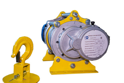 Лебедка электрическая  300/600кг  60/30м с канатом 220В 24м/мин алюминиевый корпус TOR KCD (TSA) по ценам производителя в Челябинске с доставкой по всей России