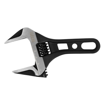 Ключ разводной 155 мм, CrV, кованый, укороченная рукоятка Denzel по ценам производителя в Челябинске с доставкой по всей России