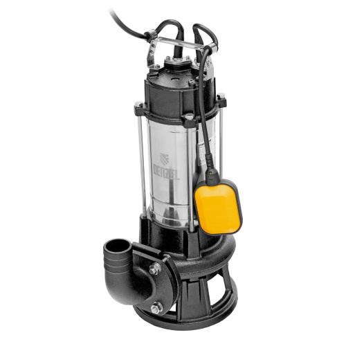Фекальный насос FP1800-KS, 1800 Вт, напор 17 м, 26000 л/ч, нож-измельчитель Denzel по ценам производителя в Челябинске с доставкой по всей России