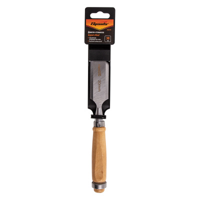 Долото-стамеска 30 мм, деревянная рукоятка Sparta по ценам производителя в Челябинске с доставкой по всей России