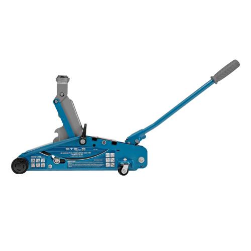 Домкрат гидравлический подкатной с фиксатором, 2.5 т, Safety Pin, 140-385 мм, в кейсе Stels по ценам производителя в Челябинске с доставкой по всей России