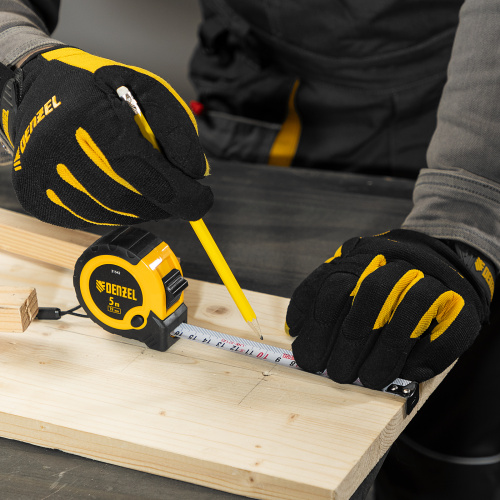 Рулетка 5м х 19мм, двухкомп. корпус, кнопка-пауза Denzel по ценам производителя в Челябинске с доставкой по всей России