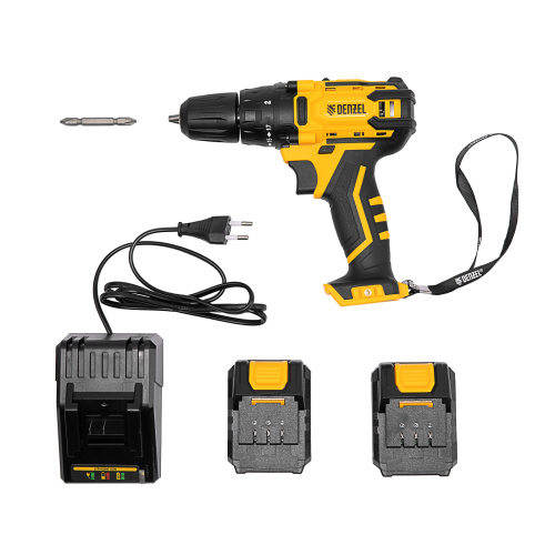 Дрель-шуруповерт аккумуляторная CDL-12-02BM, Li-Ion, 12 В, 2 акк. Denzel по ценам производителя в Челябинске с доставкой по всей России