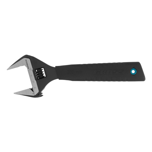 Ключ разводной, 200 мм, CrV, тонкие губки, защитные насадки Gross по ценам производителя в Челябинске с доставкой по всей России