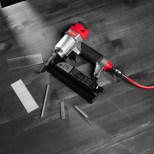 Нейлер-степлер пневматический 3 в 1, с регулировкой глубины забивания, гвозди 18GA, гвозди 16GA, скобы 18 GA Matrix по ценам производителя в Челябинске с доставкой по всей России