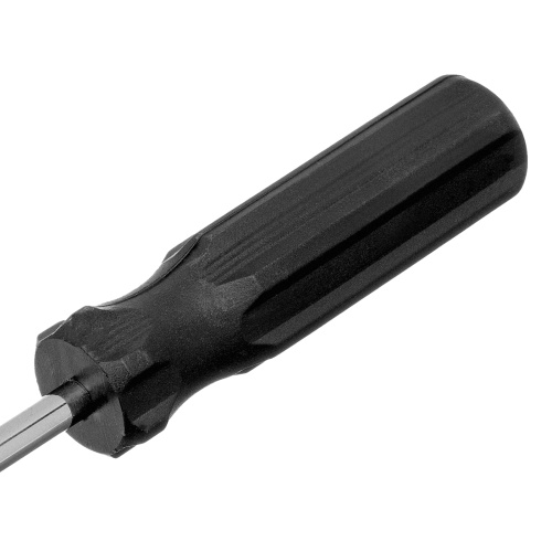 Отвертка SL6 х 100 мм, углеродистая сталь, черная пластиковая рукоятка Sparta по ценам производителя в Челябинске с доставкой по всей России