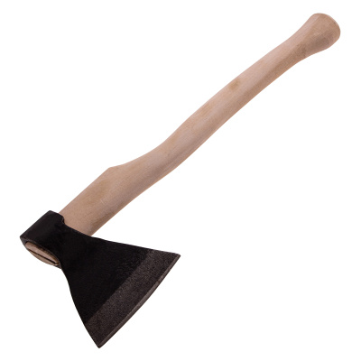 Топор кованный, в сборе, 890/1200 г, деревянное топорище, 500 мм, АО, по ценам производителя в Челябинске с доставкой по всей России