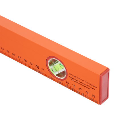 Уровень алюминиевый, 800 мм, 3 глазка, желтый, линейка Sparta по ценам производителя в Челябинске с доставкой по всей России