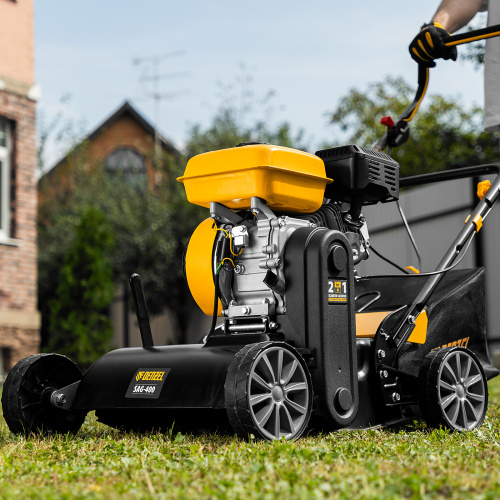 Скарификатор-аэратор бензиновый SAG-400, 212 см3, -15/+10 мм, 40 см Denzel по ценам производителя в Челябинске с доставкой по всей России