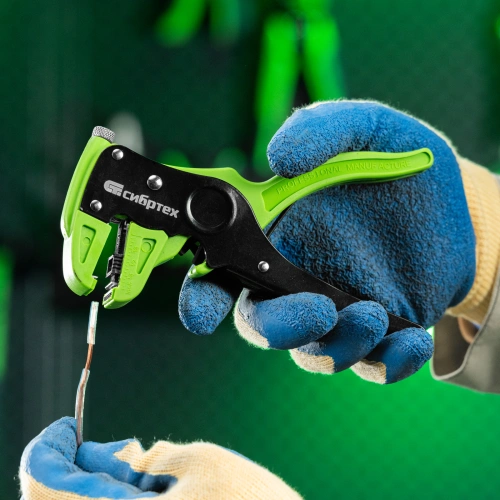 Щипцы для зачистки электропроводов, сечением: 0.2-3.5 мм2, функция обрезания проводов Сибртех по ценам производителя в Челябинске с доставкой по всей России