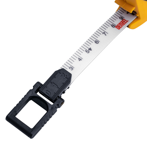 Рулетка геодезическая 50 м х 15 мм, закрытый корпус, фиберглассовая лента Denzel по ценам производителя в Челябинске с доставкой по всей России