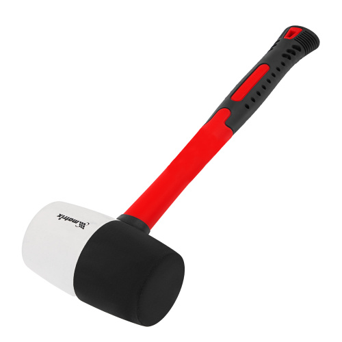 Киянка резиновая, 910 г, черно-белая резина, фибергласовая рукоятка Matrix по ценам производителя в Челябинске с доставкой по всей России