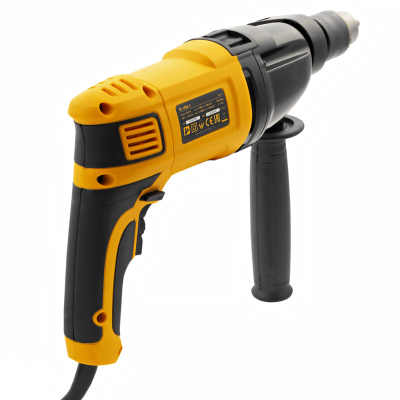 Дрель ударная ID-1050-2, 1050 Вт, 0-3000/0-1100 об/мин, 0-48000/0-17600 уд/мин, 2 скорости Denzel по ценам производителя в Челябинске с доставкой по всей России