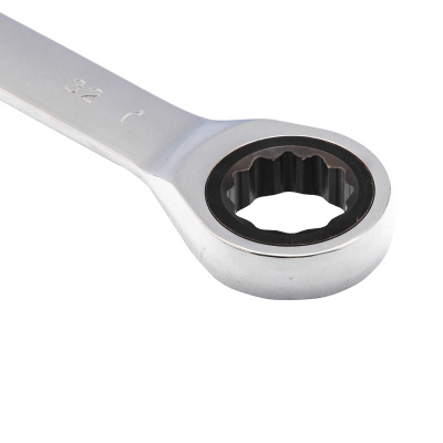 Ключ комбинированный трещоточный, 32 мм, CrV, зеркальный хром Matrix по ценам производителя в Челябинске с доставкой по всей России