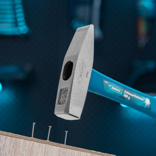 Молоток слесарный, 300 г, квадратный боек, фибергласовая обрезиненная рукоятка Gross по ценам производителя в Челябинске с доставкой по всей России