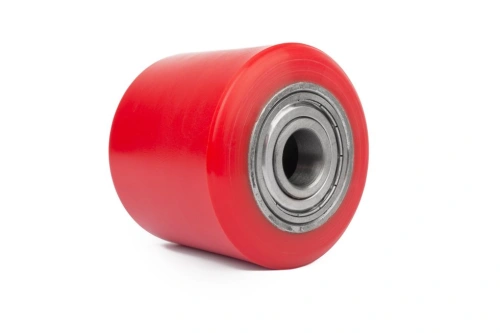 Колесо полиуретан 80х70 мм с подшипником для тележек и платформ BF/DF-III/RHP/AC/DF/CW2/PWH/CRA/CRO по ценам производителя в Челябинске с доставкой по всей России