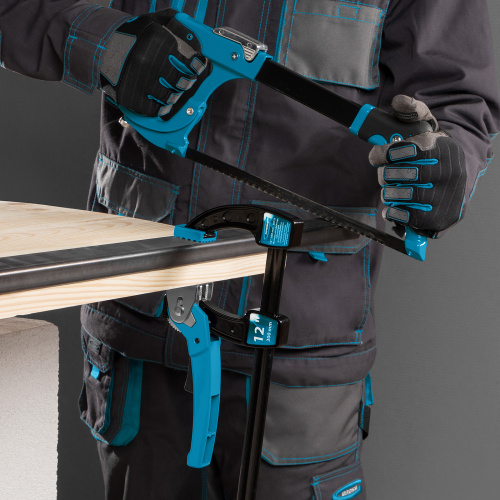 Струбцина реечная быстрозажимная 12, металлический корпус, рычажный храповой механизм, 300 мм Gross по ценам производителя в Челябинске с доставкой по всей России