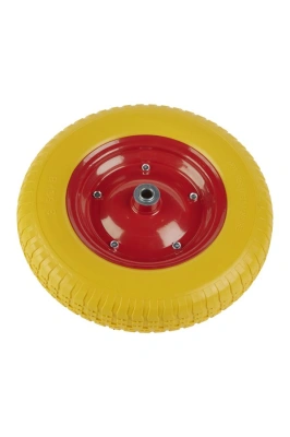 Колесо литое полиуретановое 360 мм PU 2400 (20 мм шариковый подшипник) купить в Москве с доставкой по всей России | ProtosMarket.ru