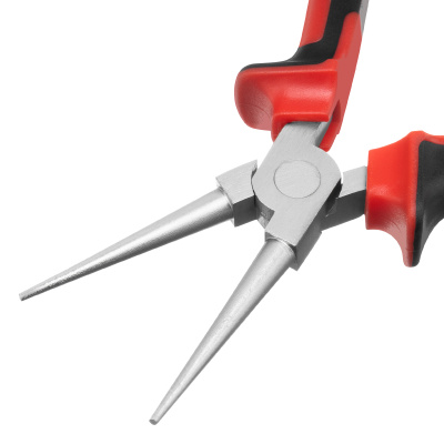 Круглогубцы Nickel, 160 мм, никелированные, двухкомпонентные рукоятки Matrix по ценам производителя в Челябинске с доставкой по всей России