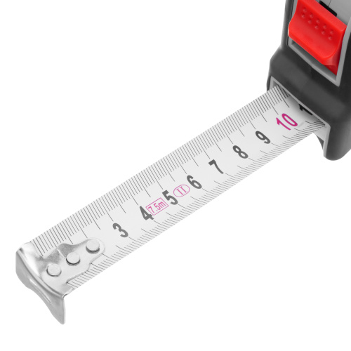 Рулетка Continuous fixation,7,5 м х 25 мм,двухкомпонентный корпус,плавная фиксация Matrix по ценам производителя в Челябинске с доставкой по всей России