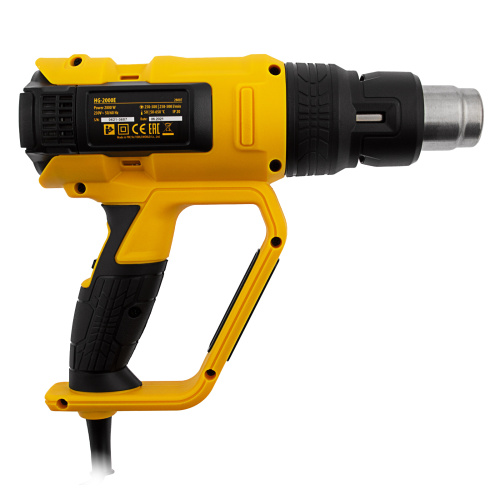 Фен технический HG-2000E, 2000 Вт, 2 режима, LCD дисплей Denzel по ценам производителя в Челябинске с доставкой по всей России