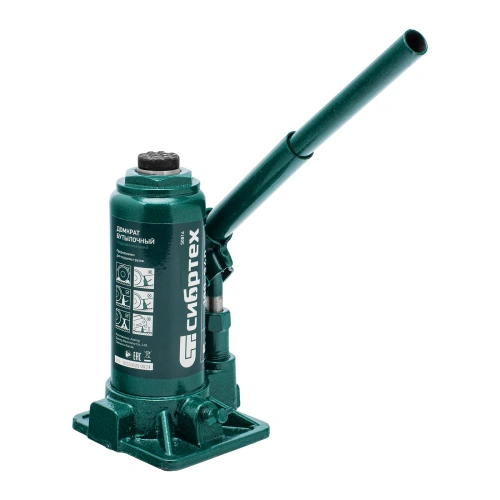 Домкрат гидравлический бутылочный, 5 т, 180-340 мм, в пласт. кейсе Сибртех по ценам производителя в Челябинске с доставкой по всей России