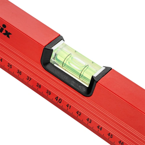 Уровень алюминиевый, 800 мм, 3 глазка, красный, линейка Matrix по ценам производителя в Челябинске с доставкой по всей России