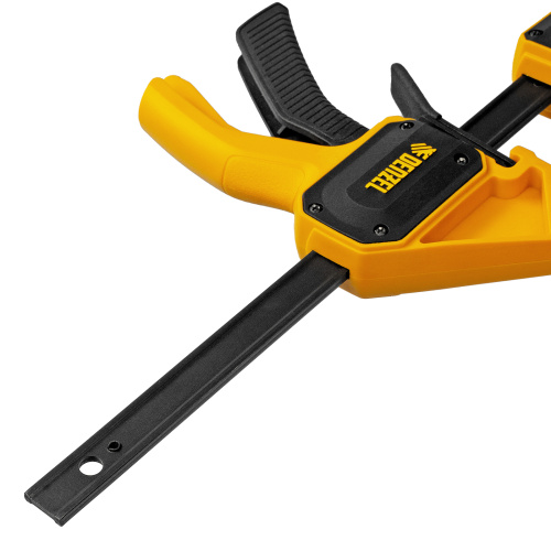 Струбцина F-образная, быстрозажимная, 150 х 55 мм, усиленный нейлоновый корпус Denzel по ценам производителя в Челябинске с доставкой по всей России