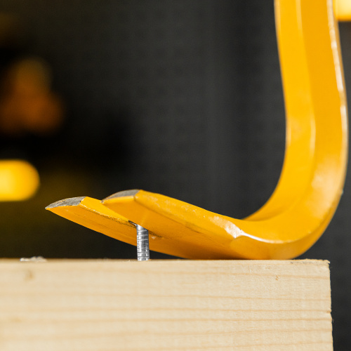 Лом-гвоздодер, 600 мм, шестигранный 16 мм, окрашенный, сталь 65 Denzel по ценам производителя в Челябинске с доставкой по всей России