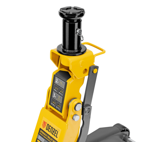 Домкрат гидравлический подкатной, 2/3 т, 98-770 мм, быстрый подъем, низ. подхват, проф, SUV Denzel по ценам производителя в Челябинске с доставкой по всей России