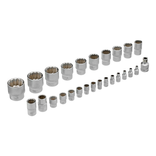 Набор инструментов 1/2", 1/4", CrV, 12 гранные головки, пластиковый кейс, 82 предмета Stels по ценам производителя в Челябинске с доставкой по всей России