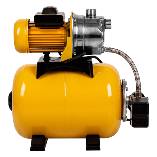 Насосная станция PS1000Х, 1000 Вт, 3500 л/ч, ресивер 24 л, подъем 44 м, нержавейка Denzel по ценам производителя в Челябинске с доставкой по всей России