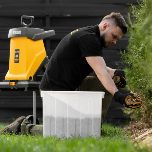 Измельчитель садовый электрический ECS-2700, 2700 Вт, 40 мм Denzel по ценам производителя в Челябинске с доставкой по всей России