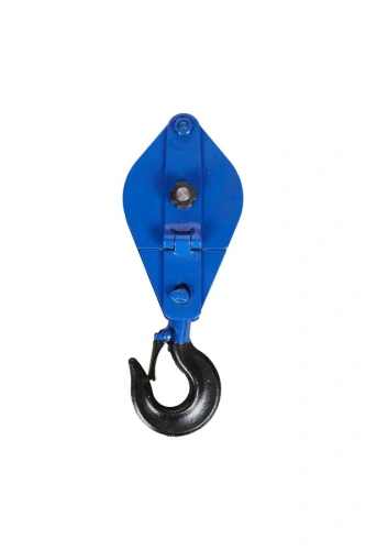 Блок монтажный однорольный с  крюком TOR 0,5 т с откидной щекой (S) по ценам производителя в Челябинске с доставкой по всей России