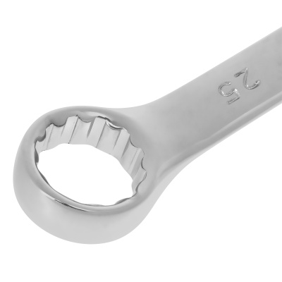 Ключ комбинированный, 25 мм, CrV, полированный хром Matrix по ценам производителя в Челябинске с доставкой по всей России